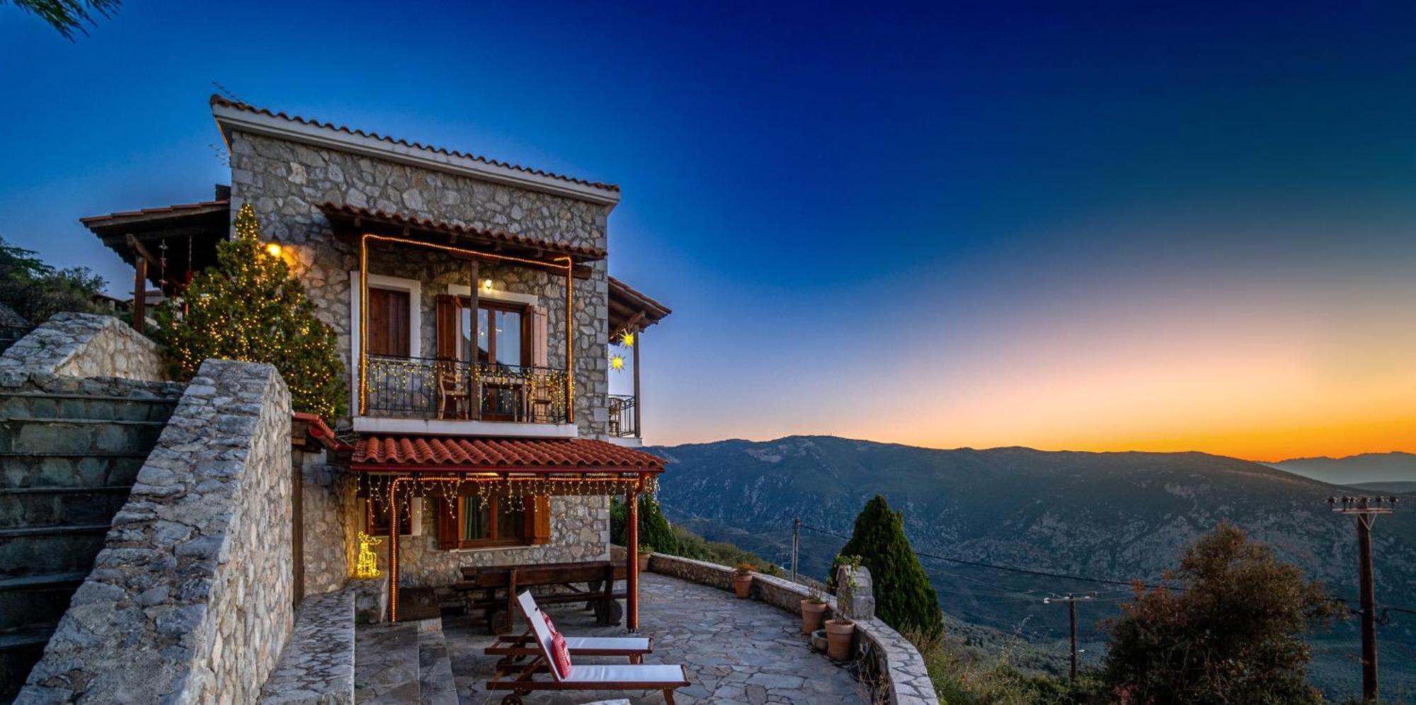 Rock Dandy Deluxe In - Delphi, Sauna, Prv Parking, Amazing View Chalet