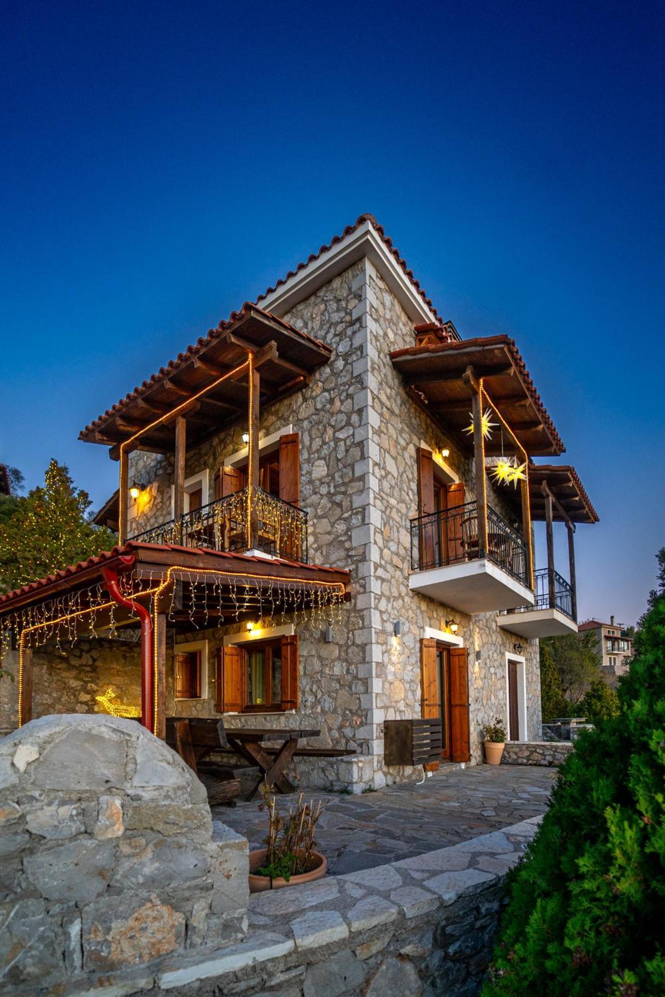 Rock Dandy Deluxe In - Delphi, Sauna, Prv Parking, Amazing View Chalet Arachova