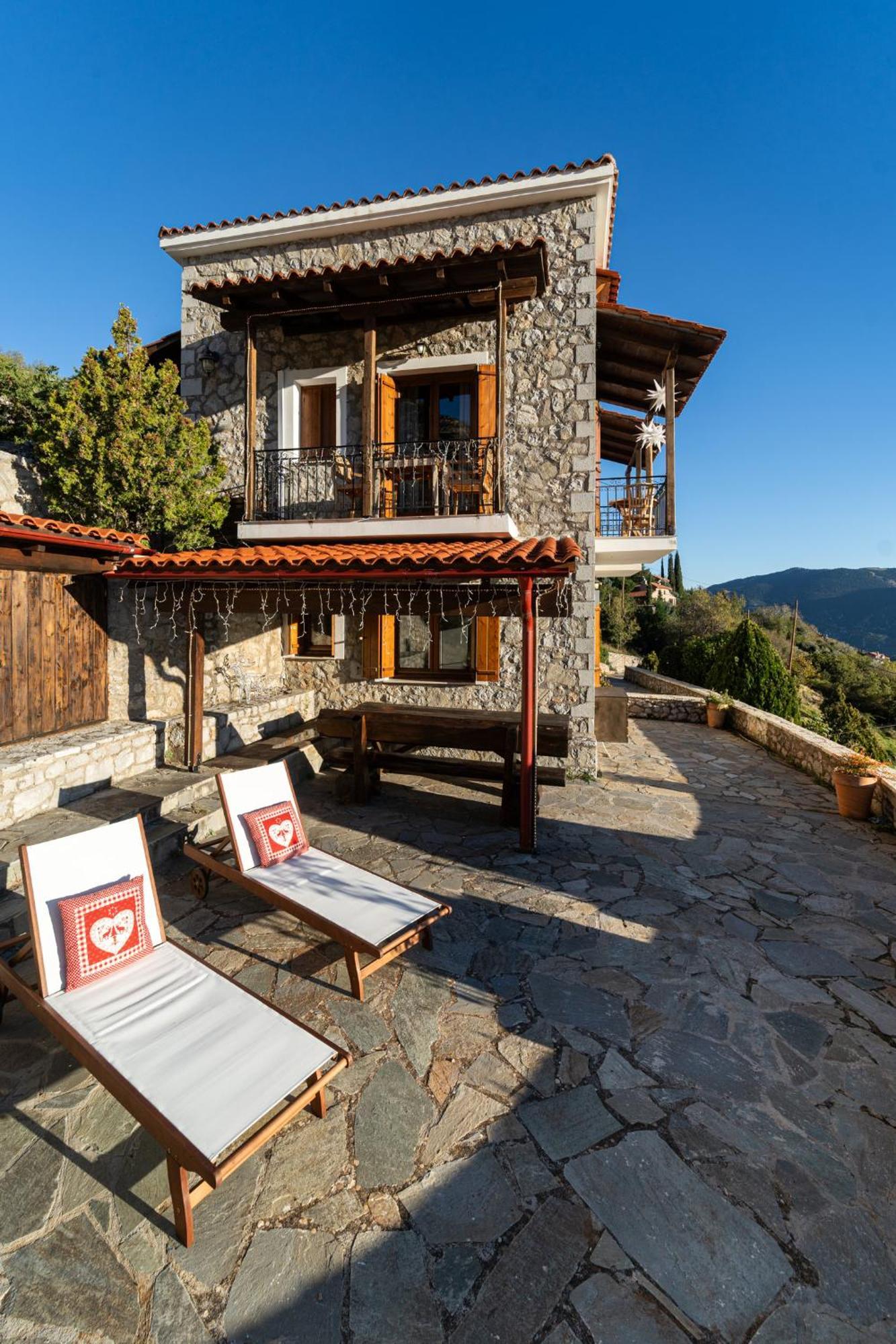 Rock Dandy Deluxe In - Delphi, Sauna, Prv Parking, Amazing View Arachova
